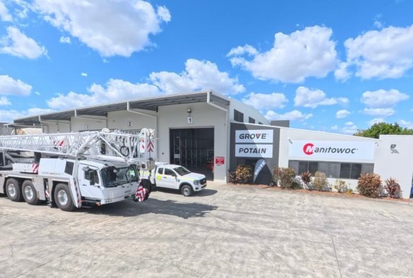 The new Manitowoc facility in Queensland, Australia