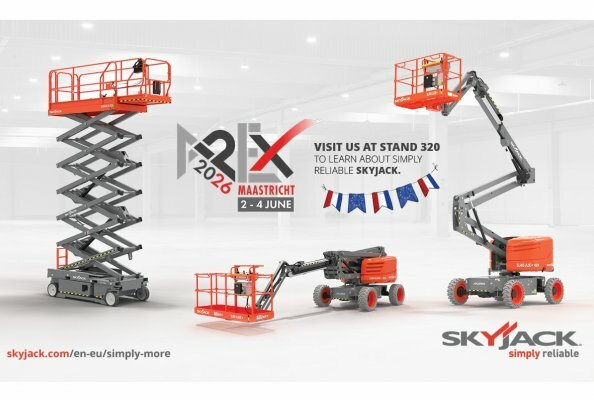 Skyjack Bringing New Scissor Lifts and Articulating Booms to 2026 APEX & IRE