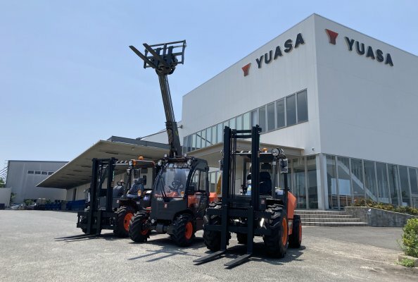 Yuasa operates commercial products related to a wide range of markets, including the construction and industrial fields such as construction machineries