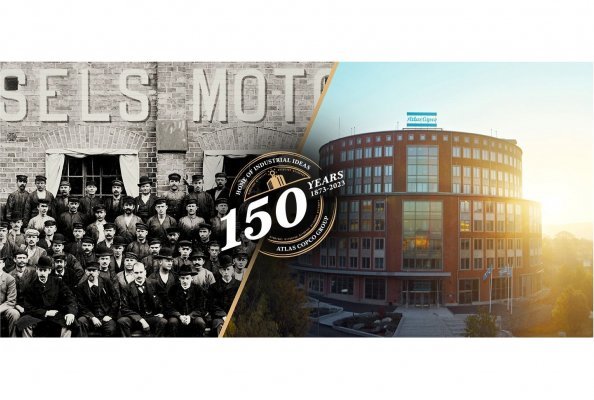 Atlas Copco Group celebrates its 150 years