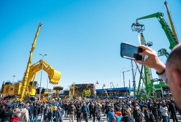 bauma welcomed over 600,000 visitors from across the world