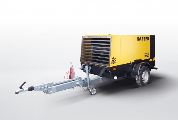 The M120 is a high-performance portable compressor that can run on fuel with a high sulphur content.
