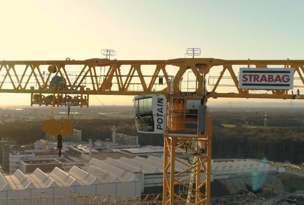 A mega crane for a mega project