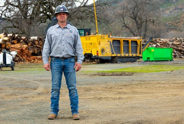 Dan Falk, owner of Falk Forestry.