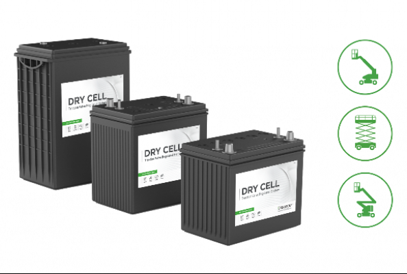 Discover Battery has introduced a range of DRY CELL batteries designed specifically for the powered access industry 