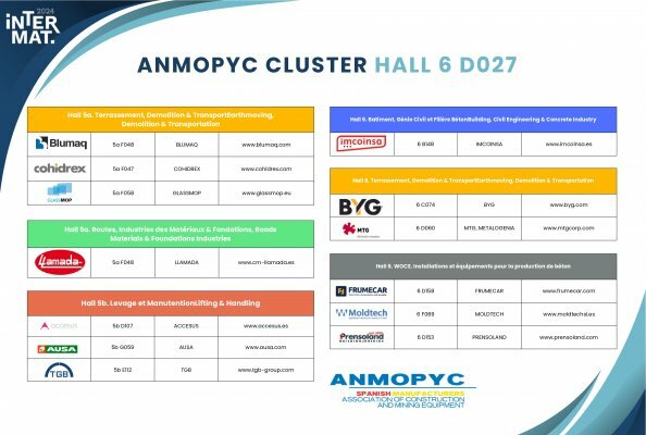 ANMOPYC Cluster at INTERMAT 2024