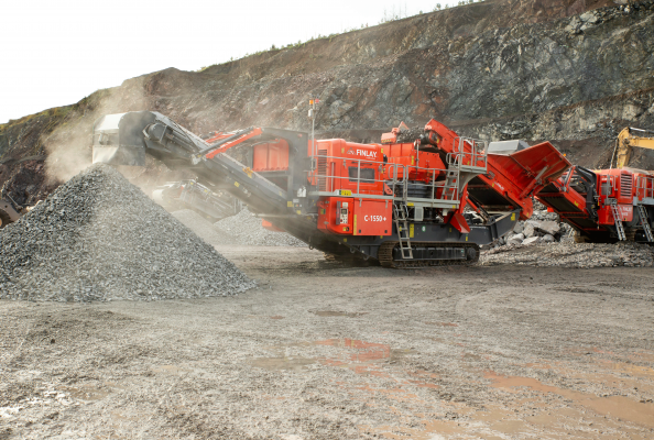 Finlay C-1550+ Tracked Cone Crusher