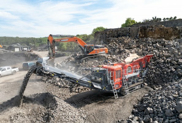 The Finlay J‑1280 jaw crusher will be shown publicly in the UK for the first time since its launch in 2025