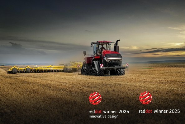 Case IH range-topping tractor recognised in two categories of international design prize