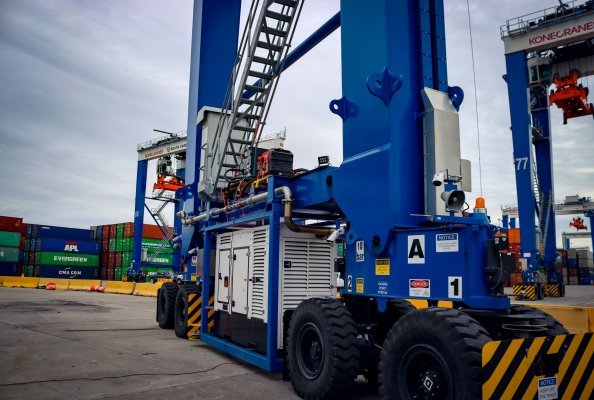 Konecranes Hybrid RTG Retrofit