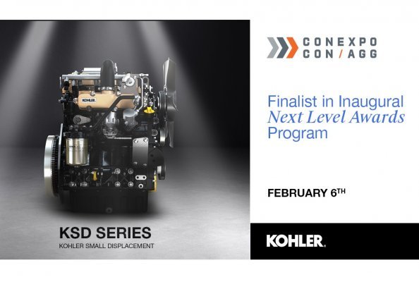 KOHLER Energy - Engines Selected as Finalist in Inaugural Next Level Awards Program at CONEXPO Las Vegas