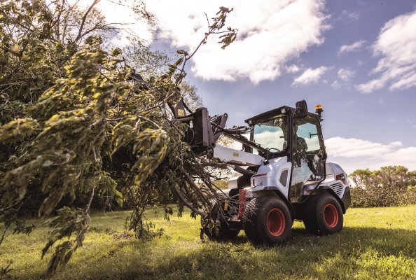 New BrushcatTM and Log Grapple Attachments from Bobcat
