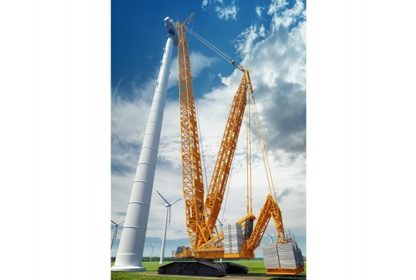 The new LR 1700-1.0 sets new standards in the crawler crane class between 600 and 750 tonnes.