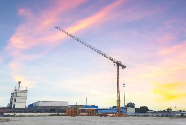 Potain MCT 105 topless tower crane