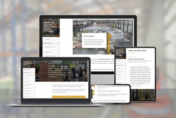New RTITB eLearning for Managers and Supervisors offers advice on how to manage lift truck operations effectively