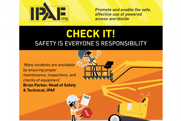 IPAF’s 2026 Global Safety Campaign “Check It!” Focuses on MEWP Inspections