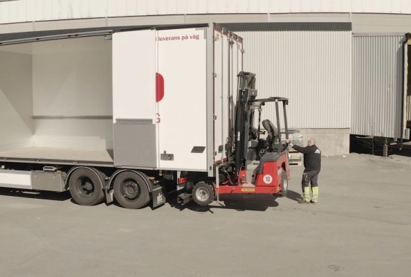 From One Job to the Next with the PALFINGER FLC 253 Truck Mounted Forklift