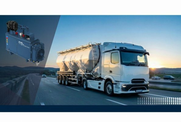 With the new SKL eMotion-Pack, CVS has collaborated with fleet operators to create a powerful, zero-emission compressor unit for electric trucks.