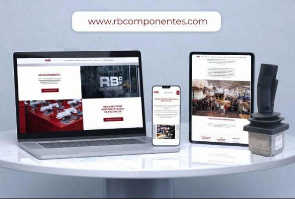 RB COMPONENTES launches its new website