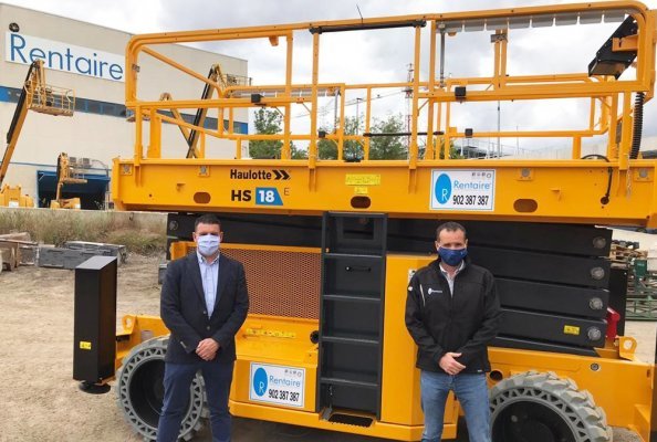 Rentaire further expands its fleet with Haulotte machinesretaire