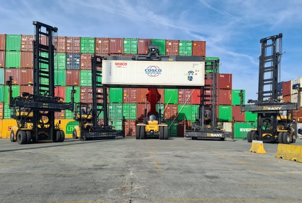 CSP Zeebrugge builds a bridge to Europe with SANY