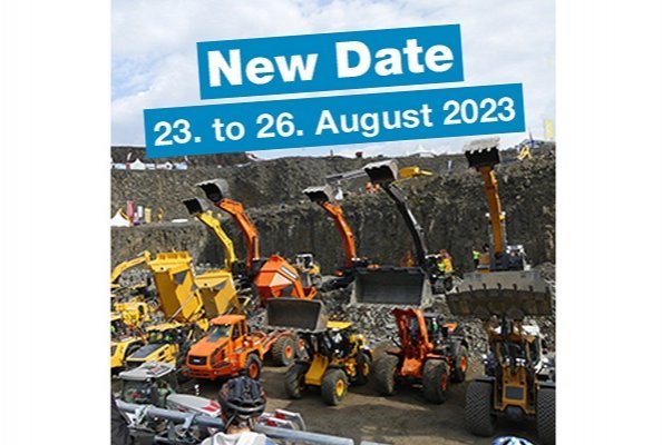 The 11th International Demonstration Fair for the Raw Materials and Building Materials Industry had to be cancelled for 2021 due to the unpredictable development. Thus, the 11th steinexpo will not take place again until 23 to 26 August 2023 at the MHI quarry in Nieder-Ofleiden, Hesse.