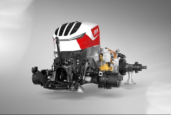 STEYR Hybrid Drivetrain Konzept