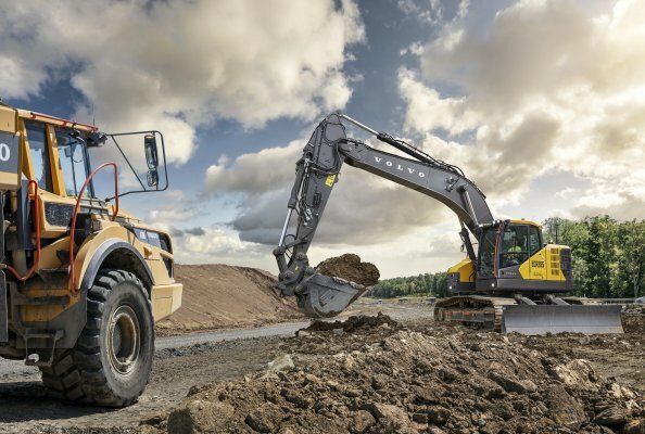 Volvo CE ECR355 excavator