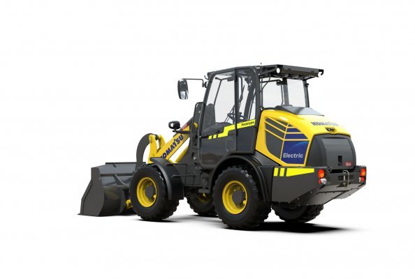 Komatsu to demonstrate fully electric wheel loader prototype at bauma 2022