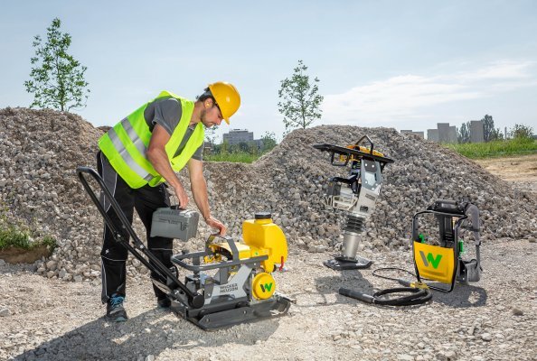Wacker Neuson AS50e and AP1850e