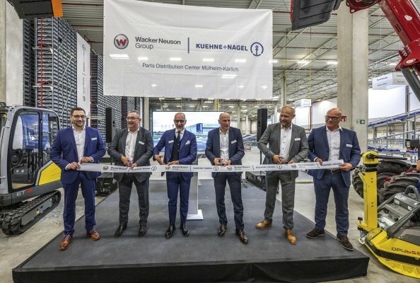 The Wacker Neuson Group opens its new logistics center and strengthens its global supply of spare parts