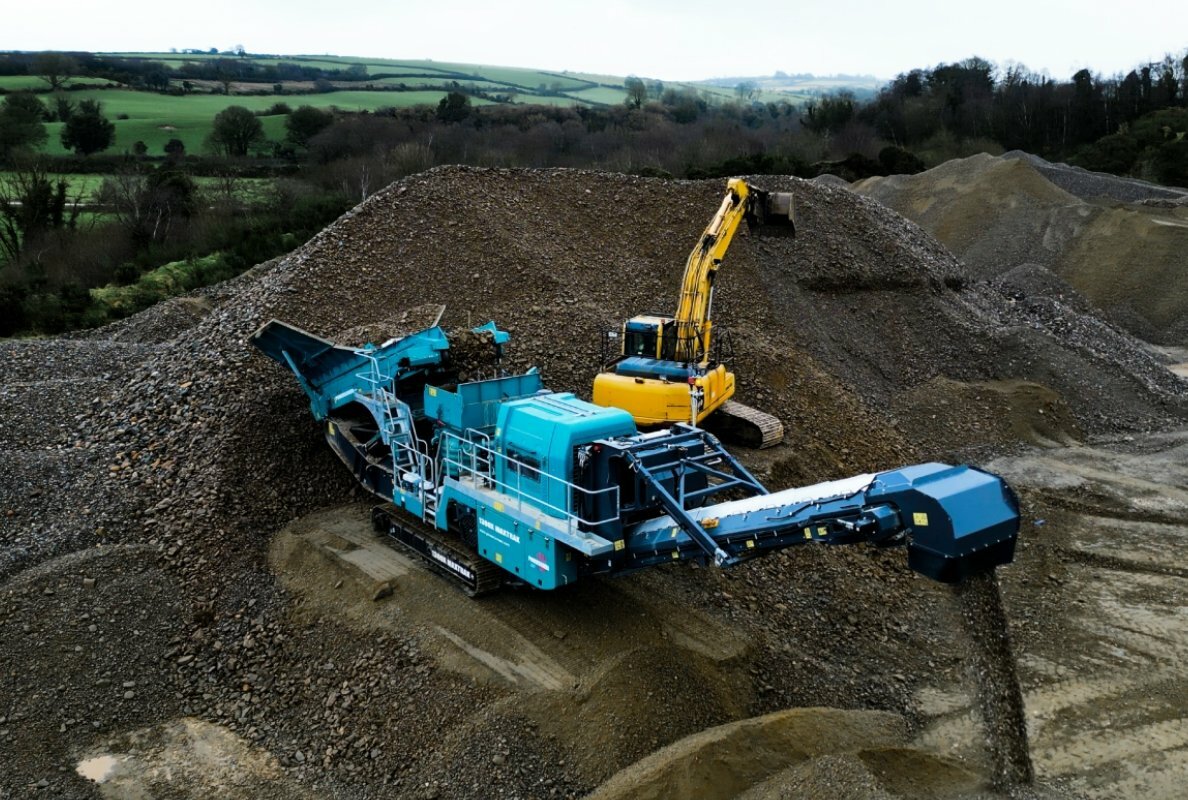 The 1300X Maxtrak represents the next step in the brand’s cone crushing line <br> IMAGE SOURCE: Powerscreen 