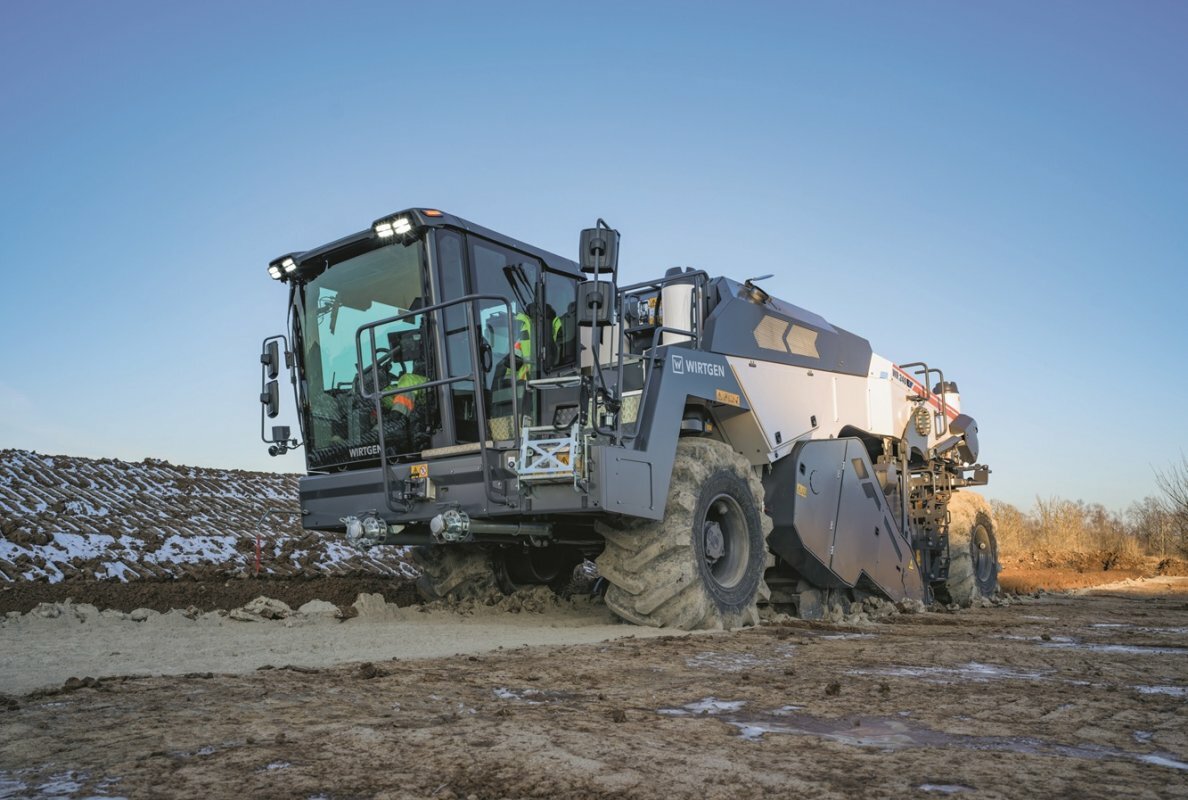 The new WR X-Tier series from Wirtgen celebrates its market première at Conexpo. <br> IMAGE SOURCE: WIRTGEN GROUP 