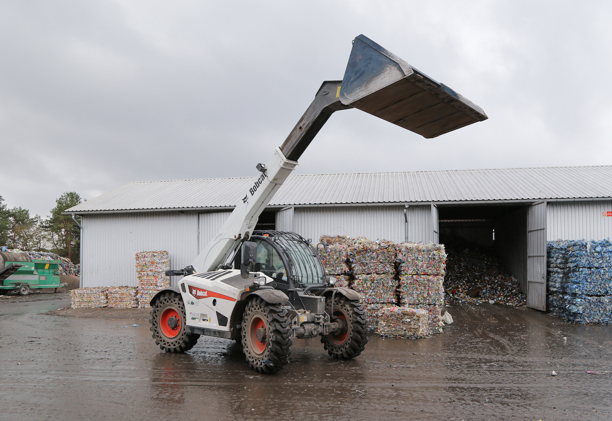 Three Bobcat Telehandlers for Waste Recycling in East Poland