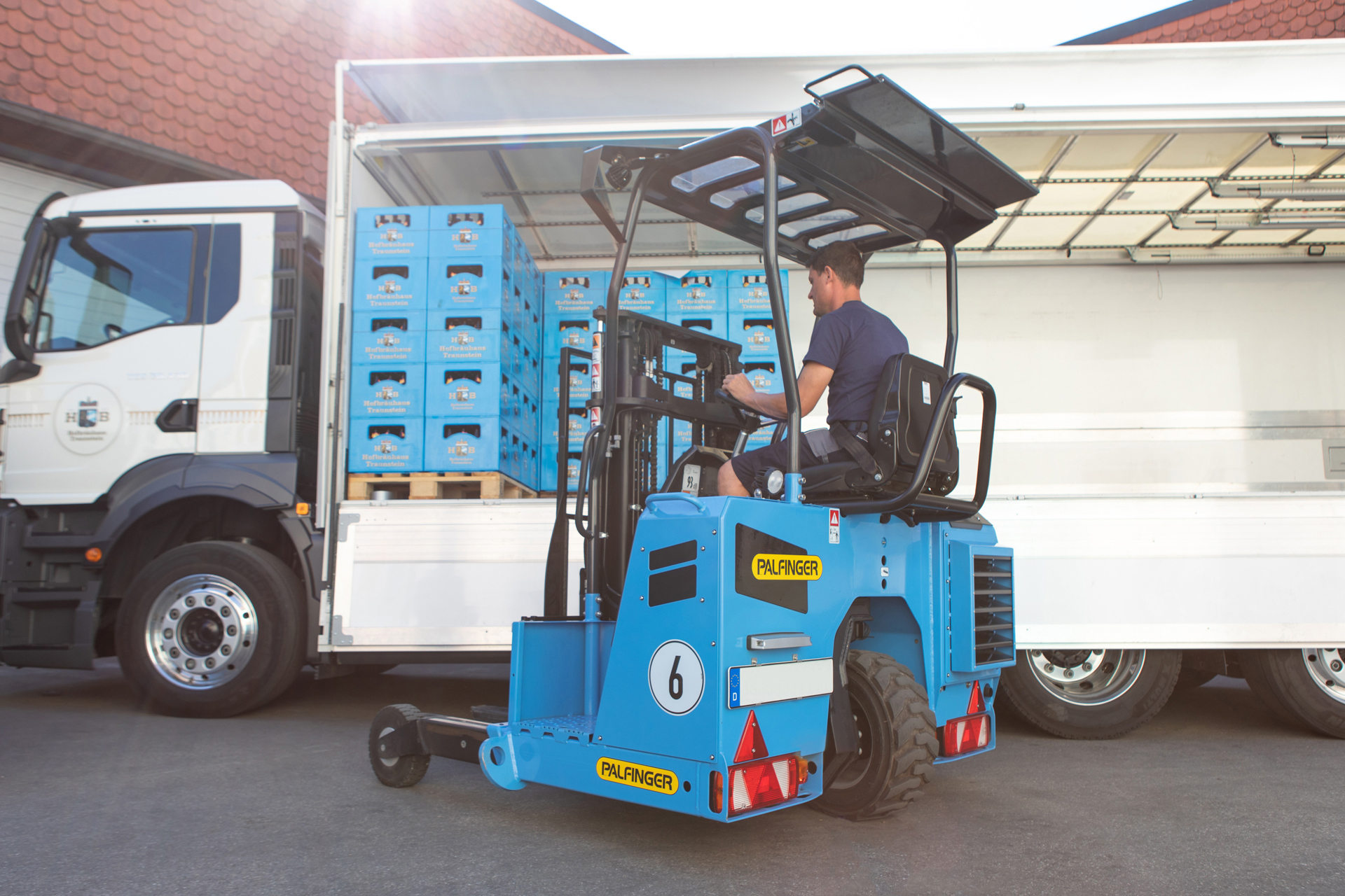 PALFINGER: Whisper-Quiet Beverage Logistics