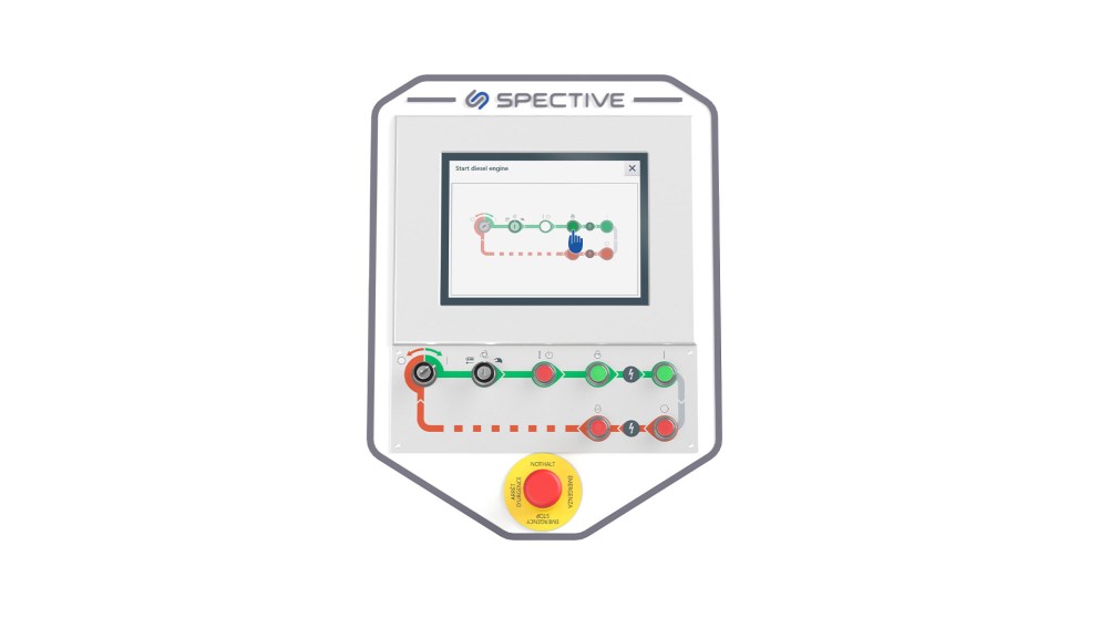 Touch panel <br> Image source: Wirtgen Group