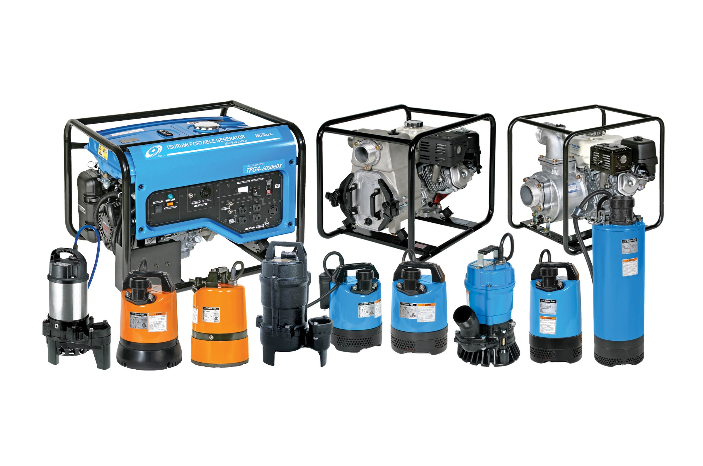 Tsurumi is going to showcase full line of pumps for the rental market