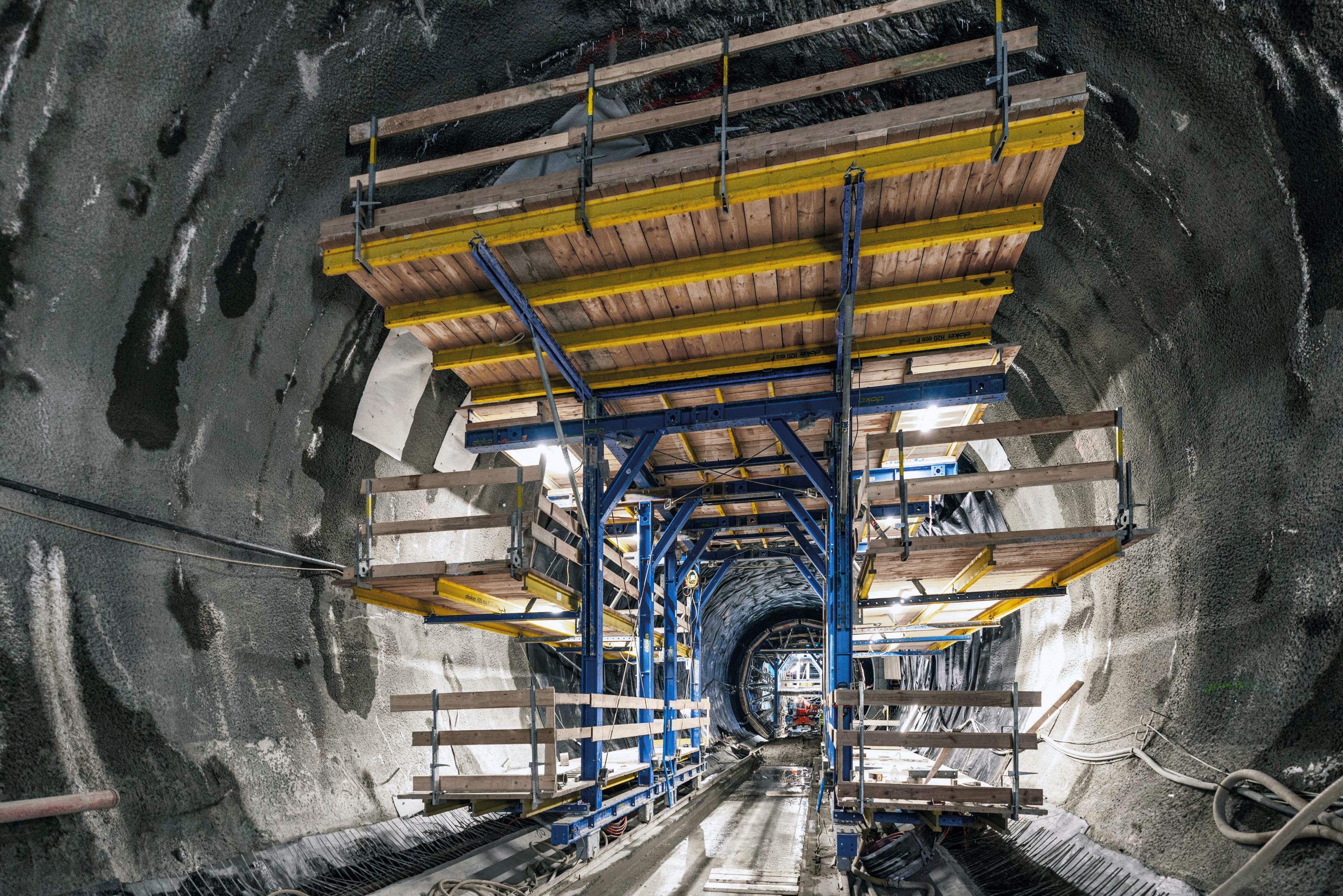 Engineered for precision: Doka formwork solutions meet the demands of complex underground construction.
