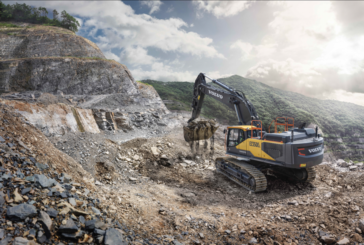 Volvo EC530E excavator