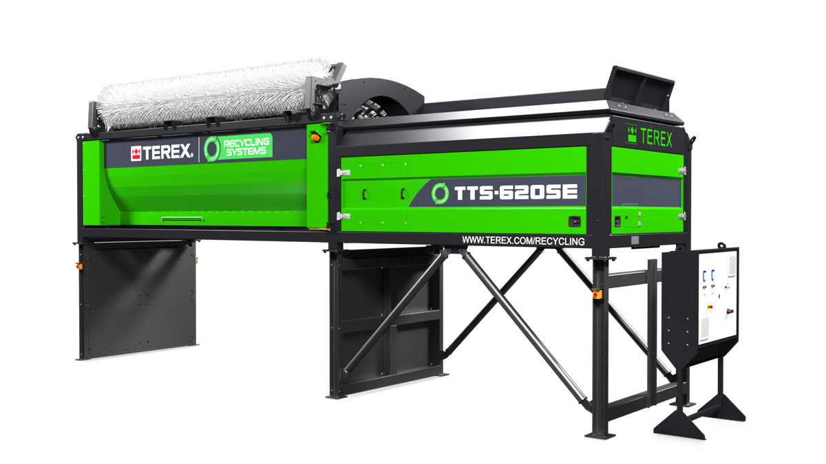 NEW TTS-620SE Static Electric Trommel Screen