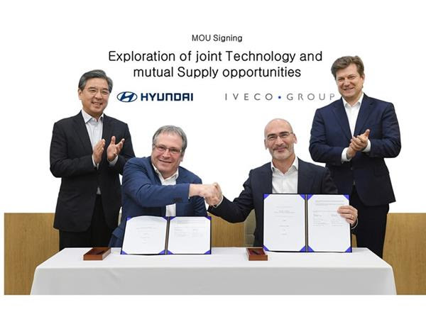 Iveco Group Hyundai Motor Company MoU signing