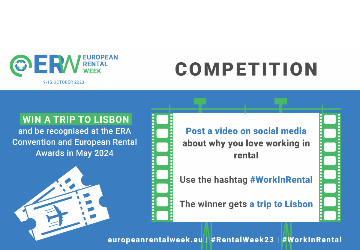 ERA announces European Rental Week competition for rental employees
