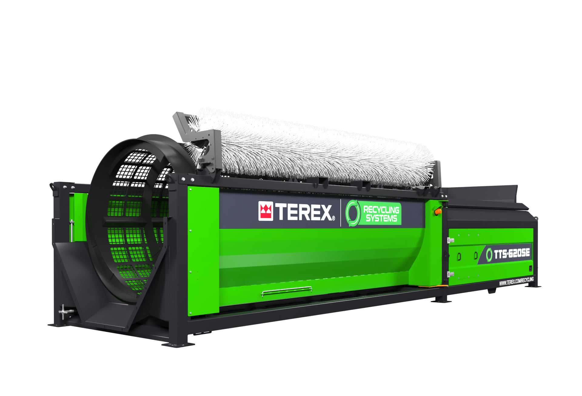 NEW TTS-620SE Static Electric Trommel Screen