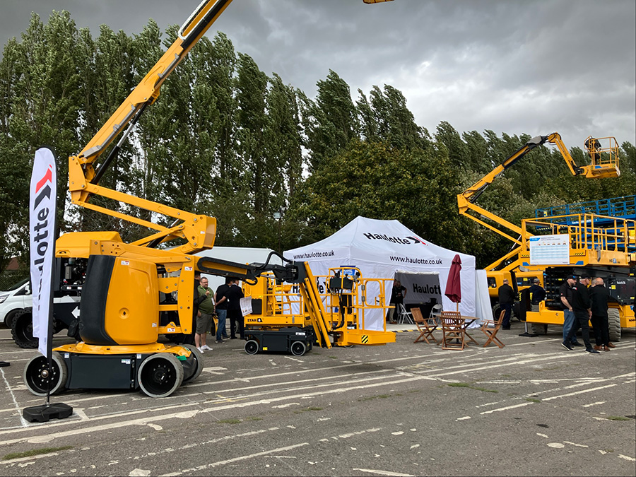 Haulotte booth Vertikal Days