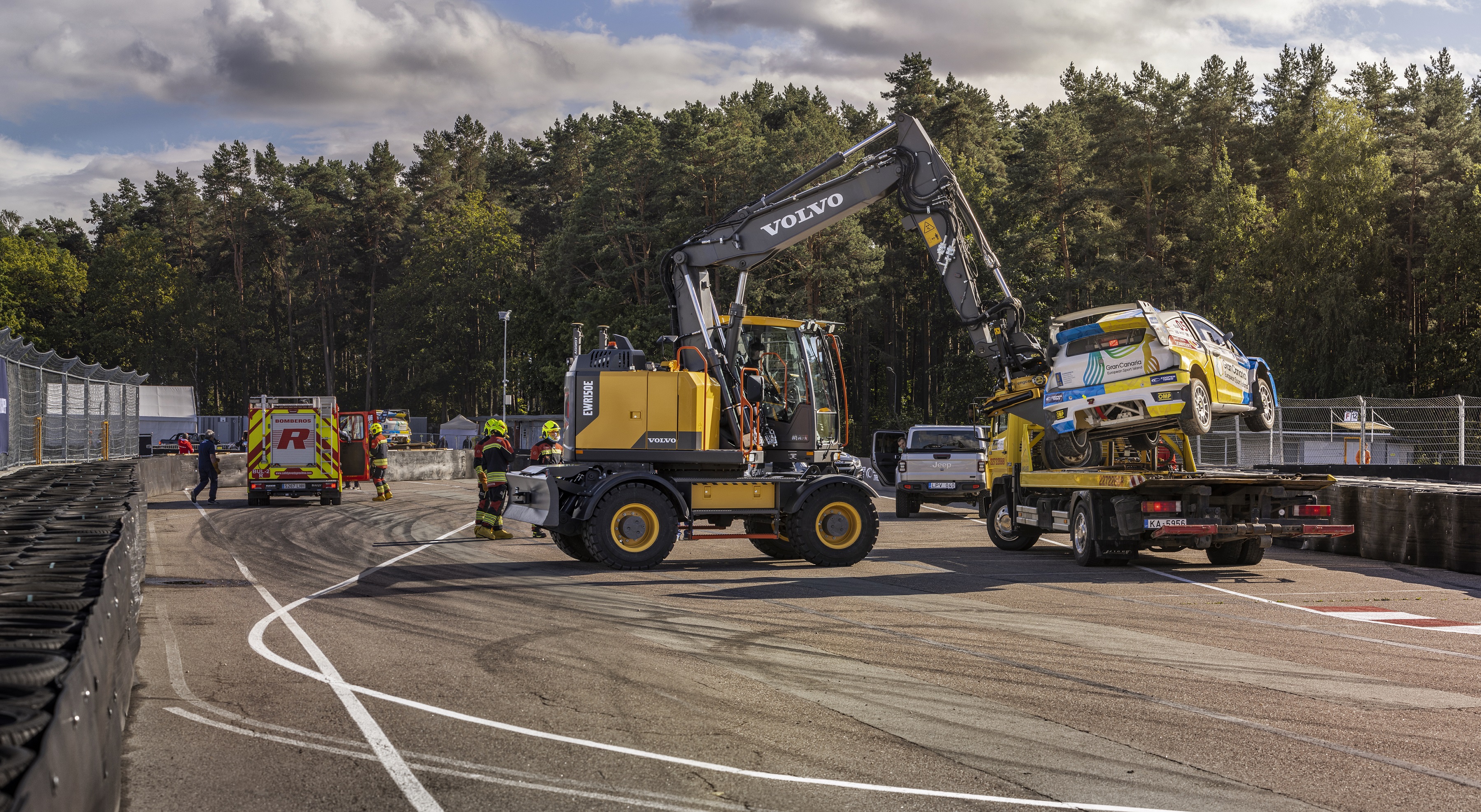 The solution has been created in collaboration with Granfors Racing and Engcon