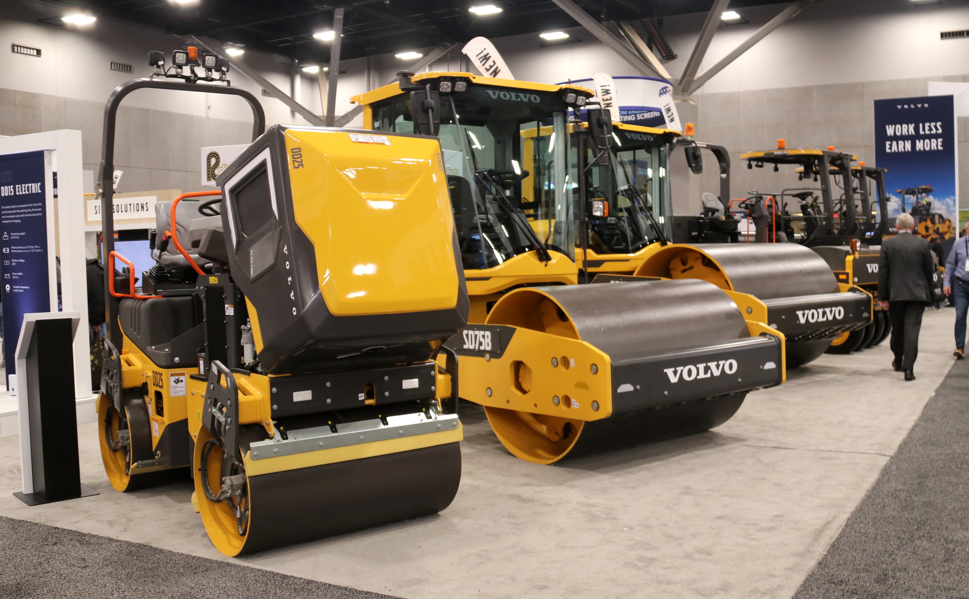 Volvo Compaction Lineup at WoA