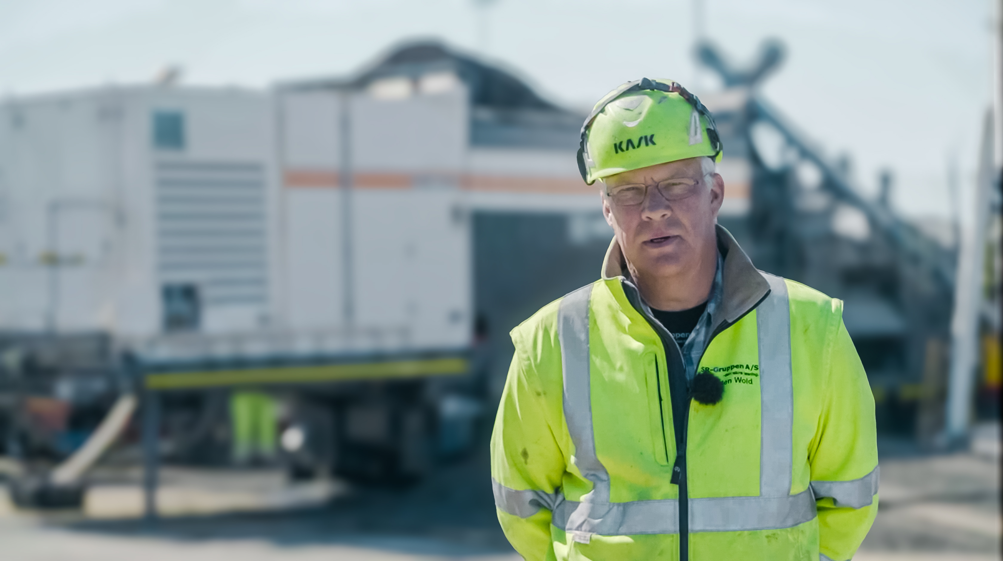 Cold in-plant recycling – short paths on a motorway rehabilitation project in Denmark