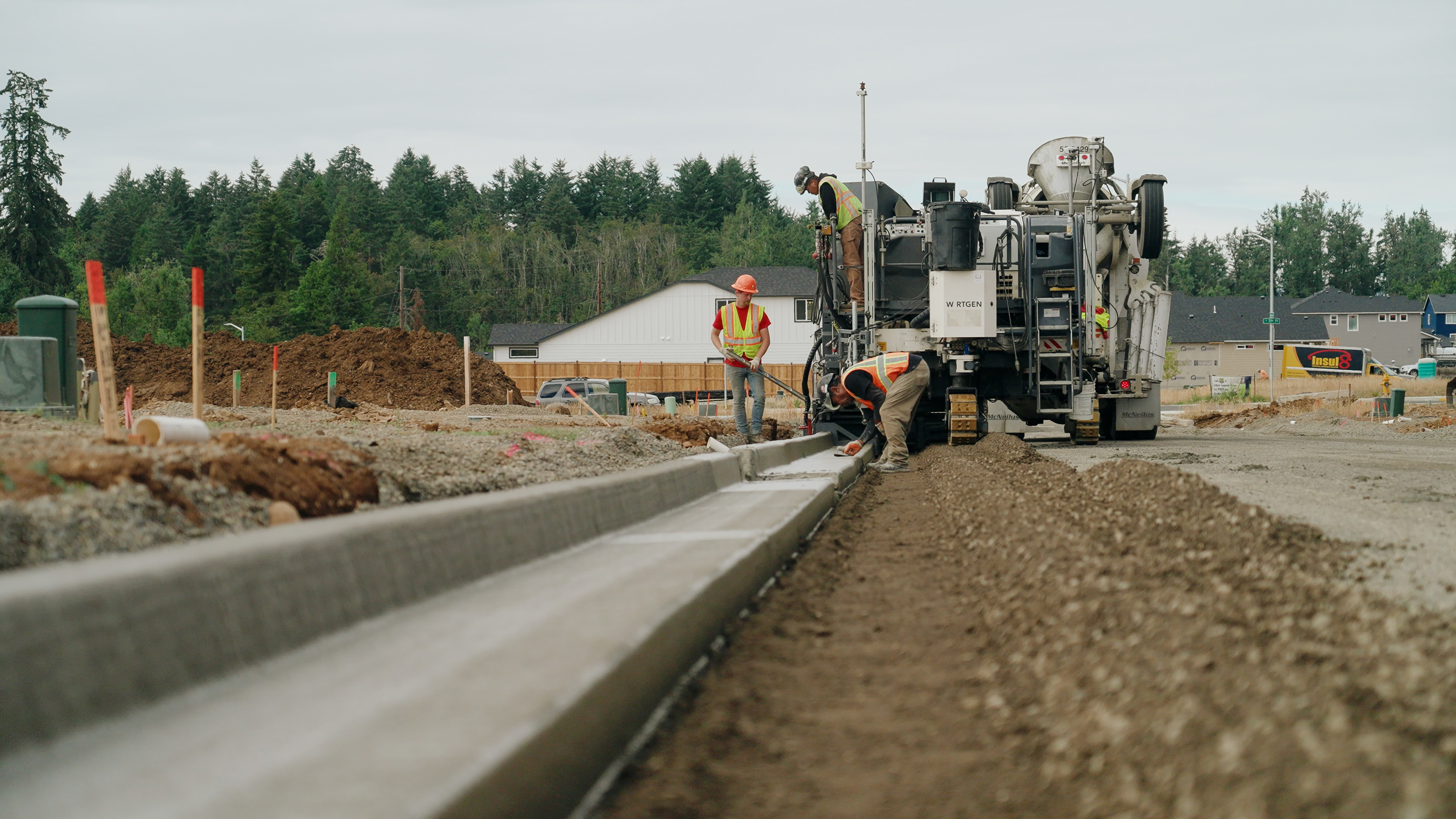 The use of AutoPilot 2.0 eliminated the need for complex surveying and the setting up and breaking down of physical stringlines. 