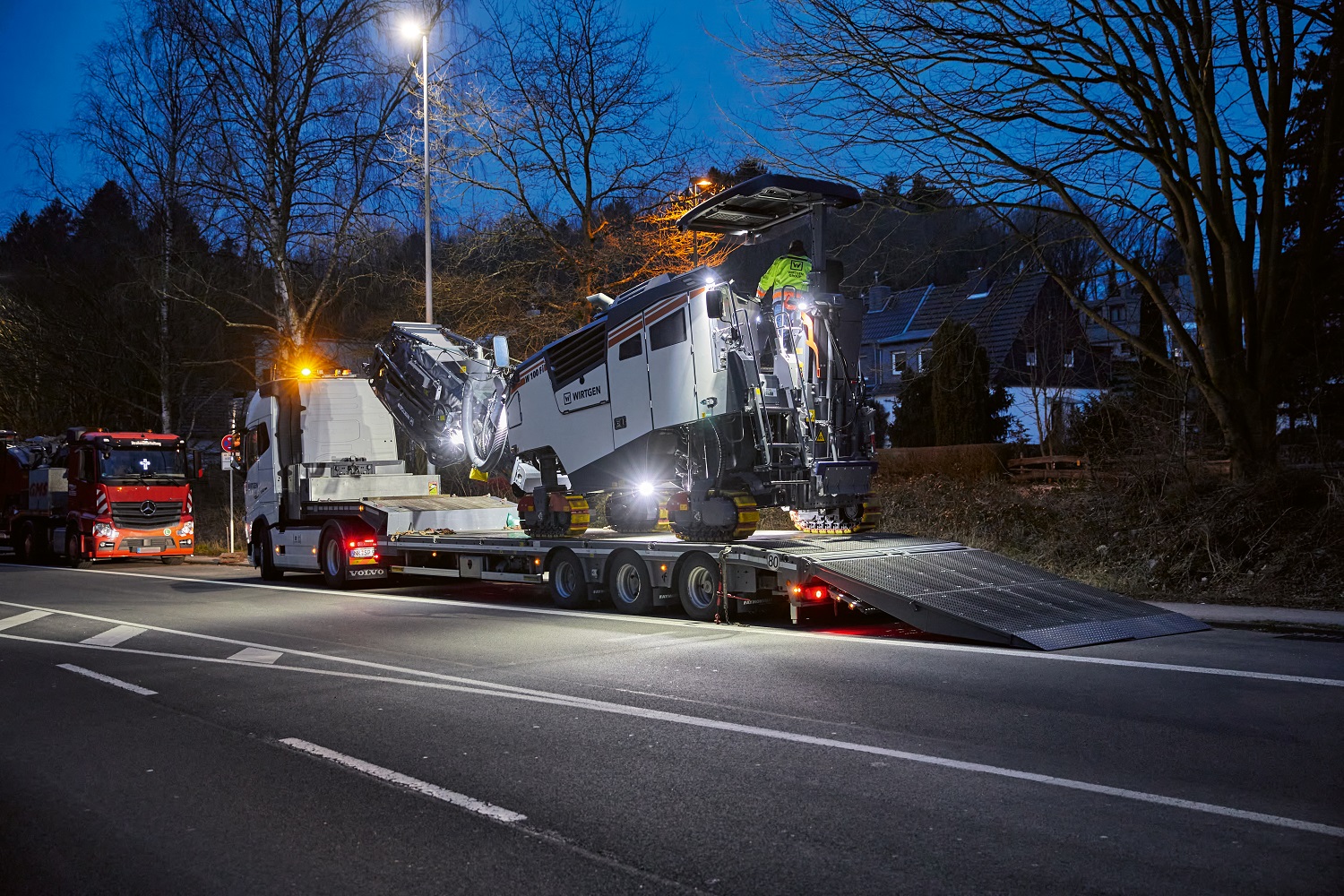 The W 100 Fi is also easy to transport thanks to its compact dimensions.