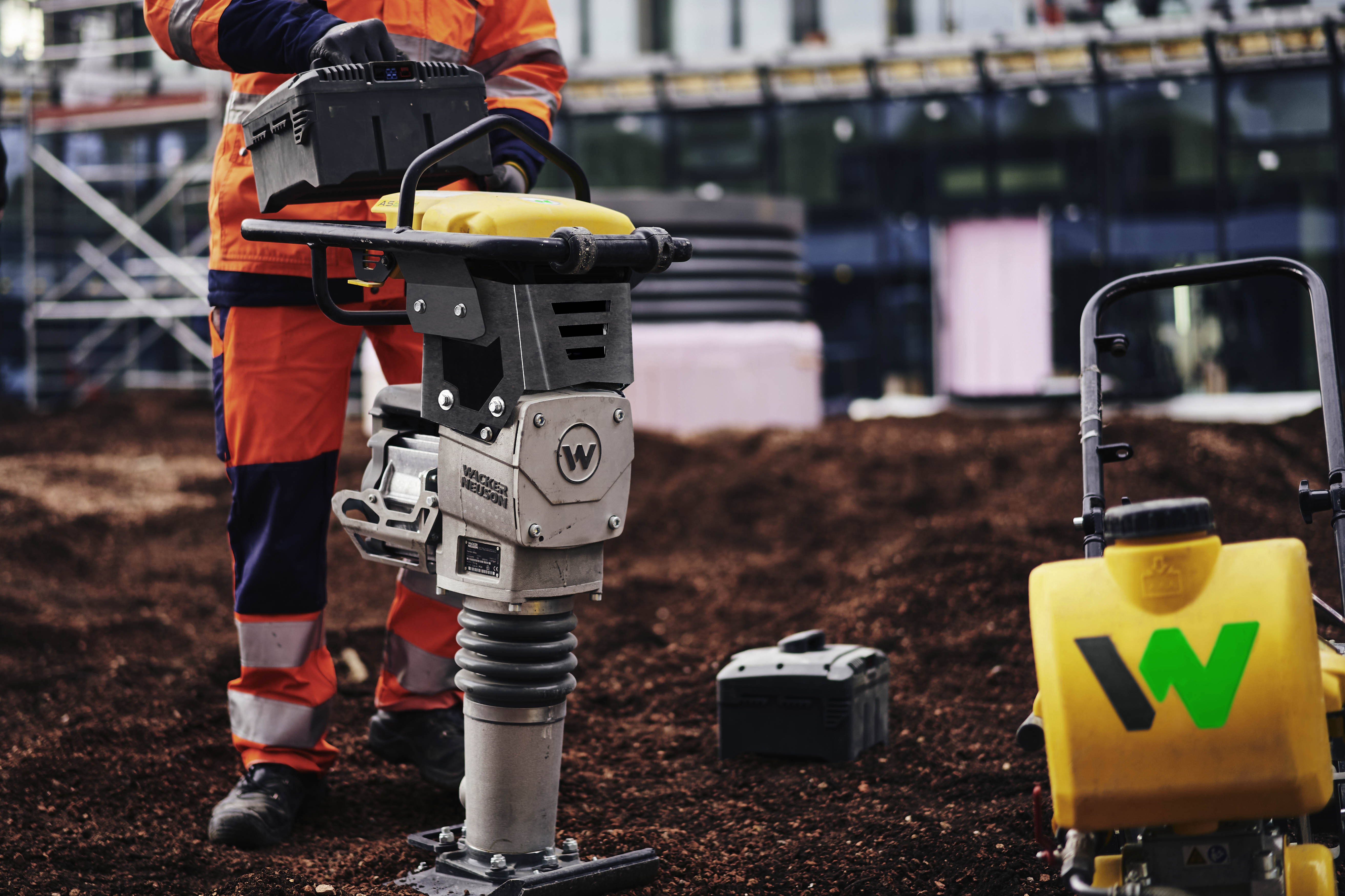Wacker Neuson AP1850e & AS60e